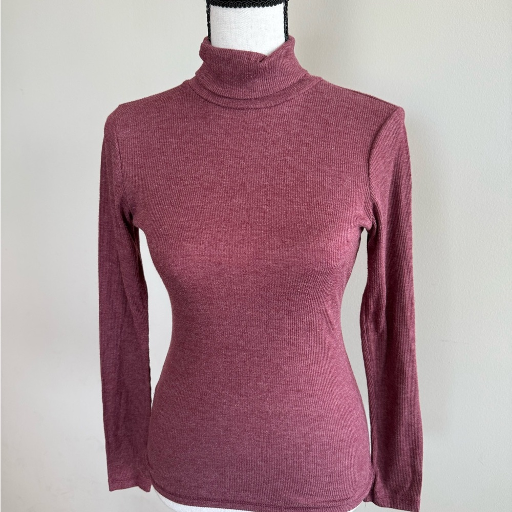 Bozzolo Women's Long Sleeve Top - Burgundy